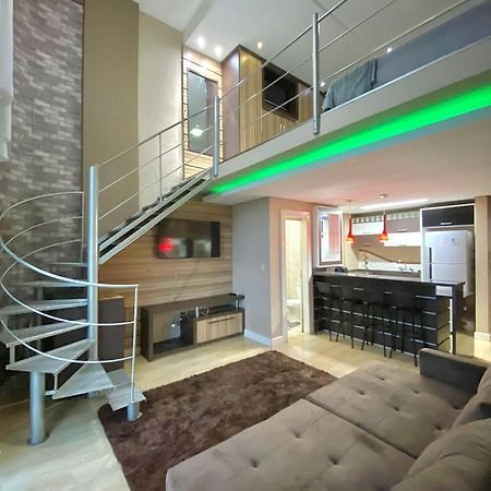 Saint Sebastian Flat 612 - Com Hidro! Ate 4 Pessoas, Duplex, No Centro Villa Jaraguá do Sul Kültér fotó