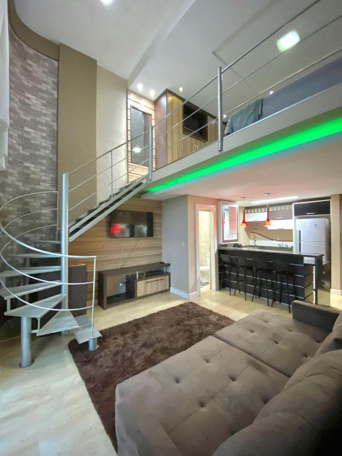 Saint Sebastian Flat 612 - Com Hidro! Ate 4 Pessoas, Duplex, No Centro Villa Jaraguá do Sul Kültér fotó